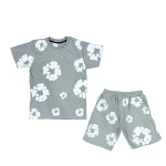 Conjunto Serigrafía Niño | Denim Tears | Gris