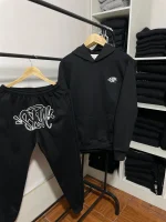 Conjunto Bordado Adulto | Syna World B. Blanco | Negro - Imagen 2