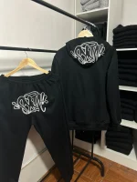 Conjunto Bordado Adulto | Syna World B. Blanco | Negro - Imagen 3