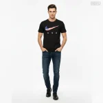 Polera Serigrafia | Nike U.S.A | Negro - Imagen 2