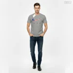 Polera Serigrafia | Nike U.S.A | Gris - Imagen 2