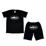 Conjunto Bordado Niño | Corteiz | Negro