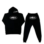 Conjunto Bordado Niño | Corteiz | Negro