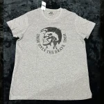 Polera Serigrafia | Diesel | Gris