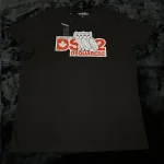 Polera Serigrafia |Dsquared 2 Buho| Negro