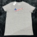Polera Serigrafia | Nike U.S.A | Gris