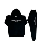Conjunto Bordado Adulto | Tommy Hilfiger Est. 1985 | Negro