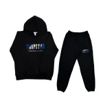 Conjunto Bordado Adulto | Trapstar Clásico It's a Secret | Negro-Azul