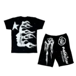 Short y Polera Adulto | Hellstar Path To Paradise | Negro - Imagen 2