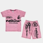 Short y Polera Adulto | Hellstar Path To Paradise | Rosado