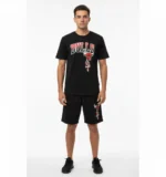Short y Polera Adulto | Chicago Bulls | Negro - Imagen 2