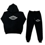 Conjunto Bordado Adulto | Jordan Wingman | Negro
