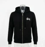 Polerón Bordado | Stussy x Nike | Negro - Imagen 2