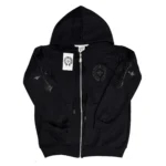 Polerón Bordado | Chrome Hearts | Negro
