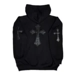 Polerón Bordado | Chrome Hearts | Negro - Imagen 2