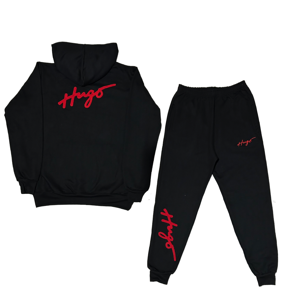 Conjunto Bordado Adulto | Hugo Boss | Negro - Imagen 2
