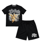 Short y Polera Niño | Mixed Emotion | Negro