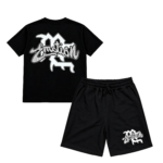 Short y Polera Niño | Mixed Emotion | Negro - Imagen 2