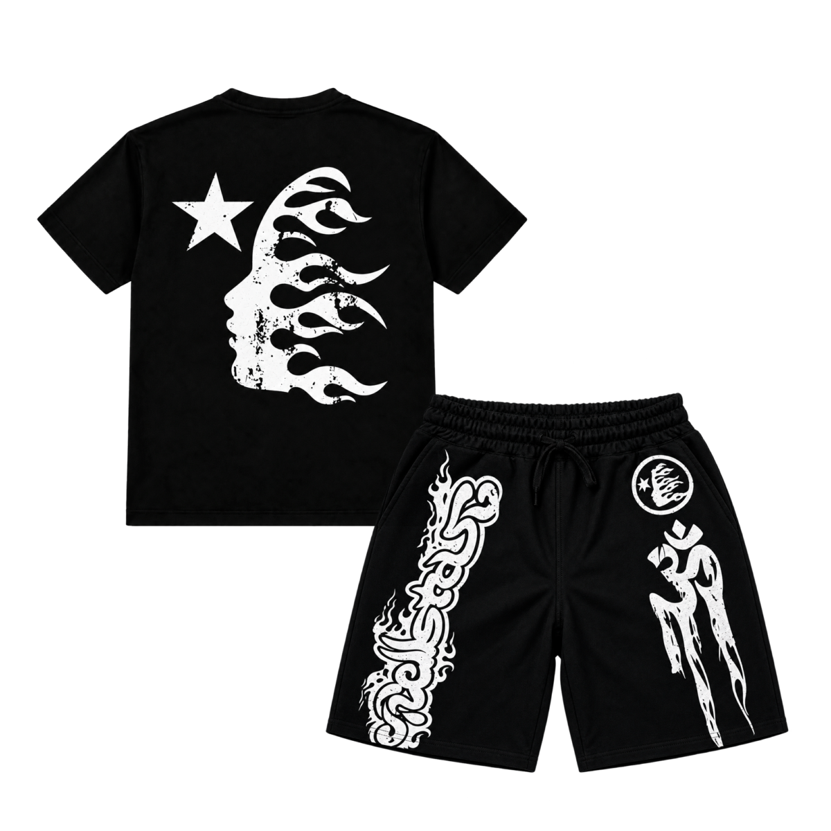 Short y Polera Niño | Hellstar | Negro - Imagen 2