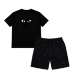 Short y Polera Adulto | Play Comme des Garçons | Negro - Imagen 2